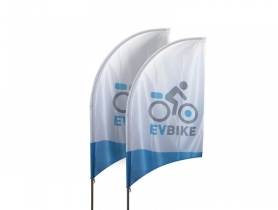 Flaga reklamowa Rider EV Bike