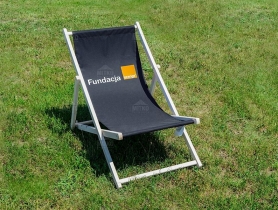 Reklaminės paplūdimio kėdės Orange
