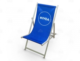 Reklaminės paplūdimio kėdės Nivea