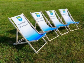 Reklaminės paplūdimio kėdės Solina